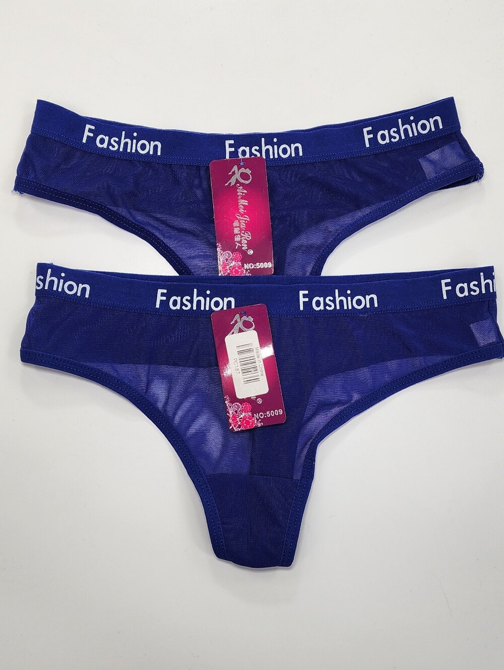 2 Pack Sexy Sheer Panties Thongs G-String Underwear Size XS